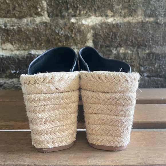 NWOT VINCE CAMUTO Kordinan Wedge Espadrille Mule Sz 39 - Picture 4 of 6